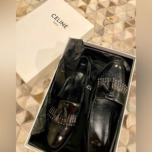 Celine Studded Loafers